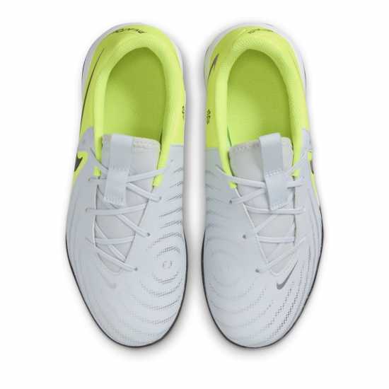 Nike Phantom Gx 2 Academy Junior Indoor Court Football Boots Сребро/Волт 