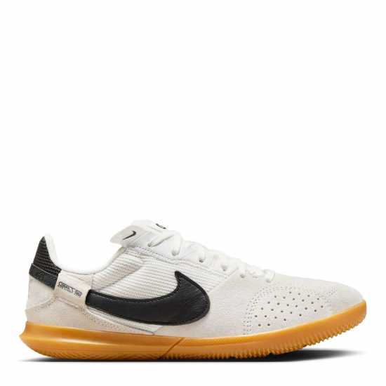 Nike Streetgato Low Top Junior Indoor Football Boots Бяло/Зелено 