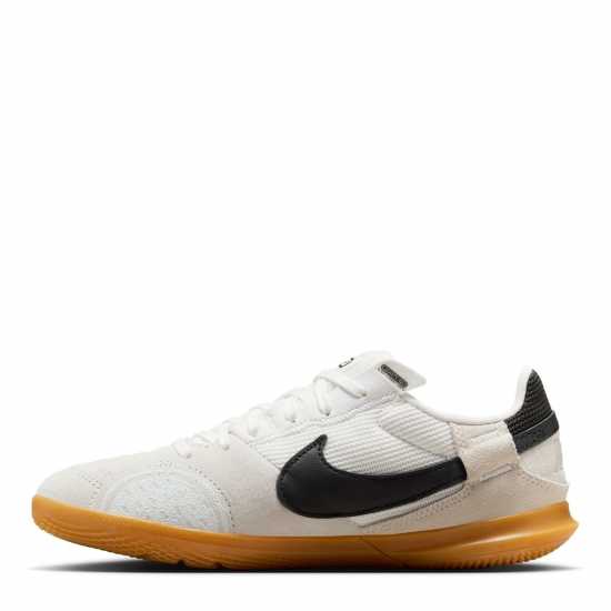 Nike Streetgato Low Top Junior Indoor Football Boots Бяло/Зелено 