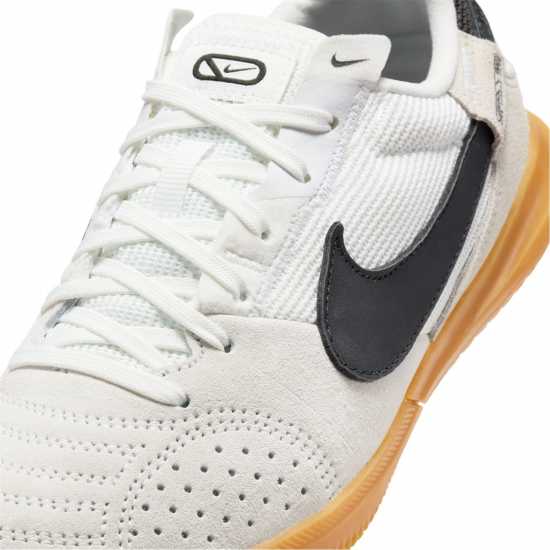 Nike Streetgato Low Top Junior Indoor Football Boots Бяло/Зелено 