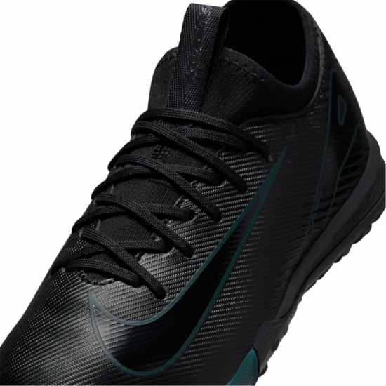 Nike Zoom Mercurial Vapor 16 Academy Juniors Indoor Football Boots Черно/Зелено Детски футболни бутонки