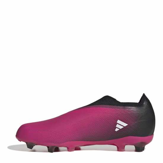 Adidas X + Junior Fg Football Boots Розово/Черно Детски футболни бутонки