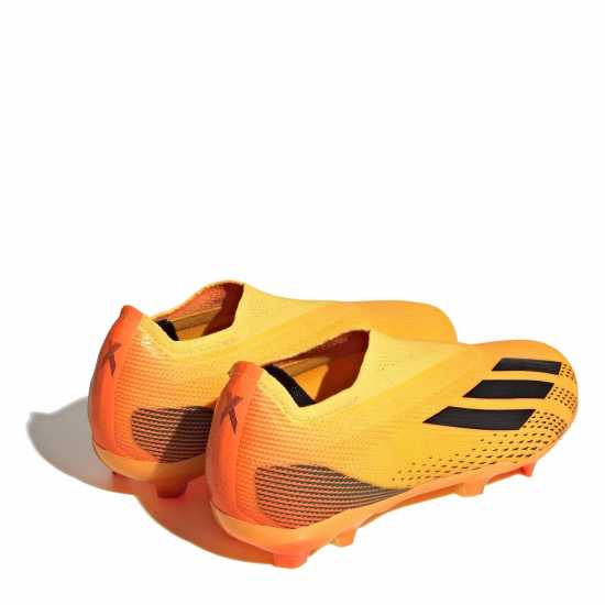 Adidas X + Junior Fg Football Boots Оранжево/Черно Детски футболни бутонки