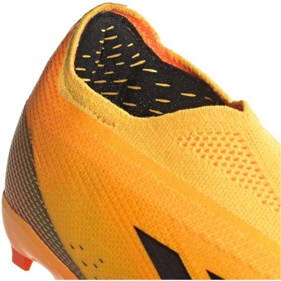 Adidas X + Junior Fg Football Boots Оранжево/Черно Детски футболни бутонки