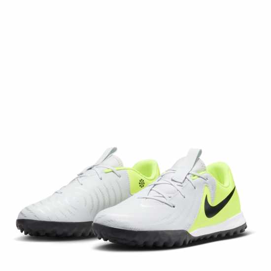 Nike Phantom Gx Ii Academy Juniors Astro Turf Football Boots Сребро/Волт 