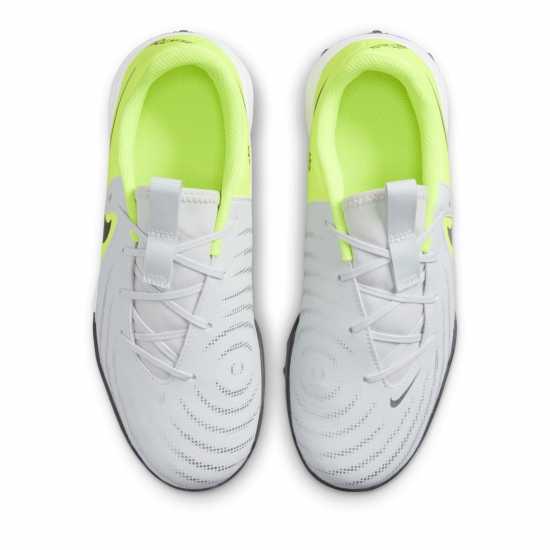 Nike Phantom Gx Ii Academy Juniors Astro Turf Football Boots Сребро/Волт 