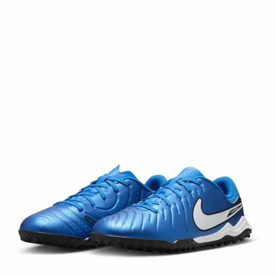 Nike Tiempo Legend 10 Academy Junior Astro Turf Football Boots Синьо/Балтийско 