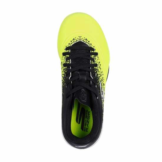 Skechers Razor Junior Astro Turf Football Boots Жълто/Черно 