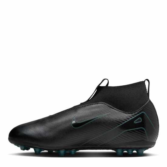 Nike Zoom Mercurial Superfly Academy Juniors Artificial Ground Football Boots Черно/Зелено Детски футболни бутонки