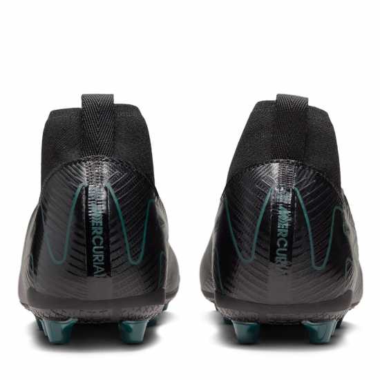 Nike Zoom Mercurial Superfly Academy Juniors Artificial Ground Football Boots Черно/Зелено Детски футболни бутонки