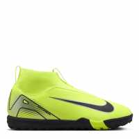 Nike Zoom Mercurial Superfly 10 Academy Junior Astro Turf Football Boots Волт/Черен Детски футболни бутонки