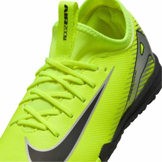 Nike Zoom Mercurial Vapor 16 Academy Junior Astro Turf Football Boots Волт/Черен 