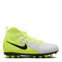 Nike Phantom Luna Ii Academy Juniors Artificial Ground Football Boots Сребро/Волт Детски футболни бутонки