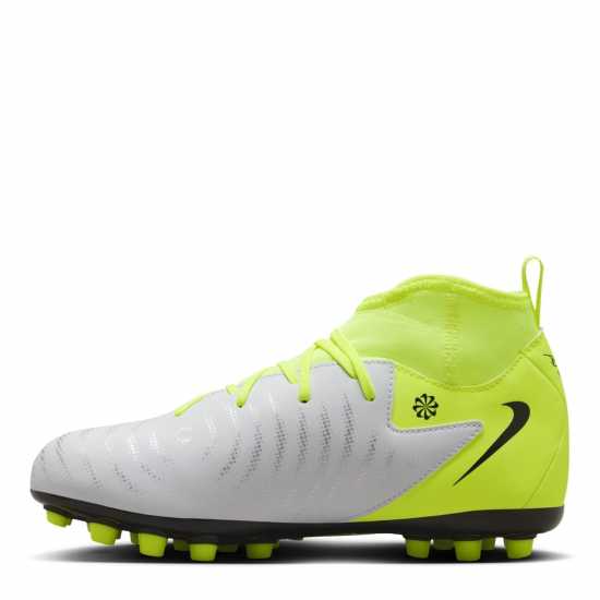 Nike Phantom Luna Ii Academy Juniors Artificial Ground Football Boots Сребро/Волт Детски футболни бутонки