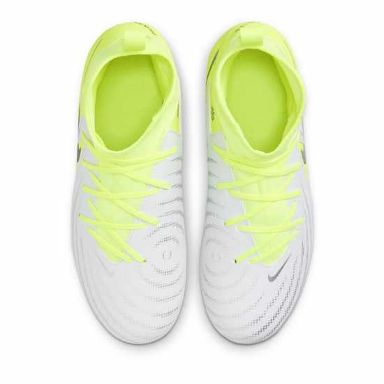 Nike Phantom Luna Ii Academy Juniors Artificial Ground Football Boots Сребро/Волт Детски футболни бутонки