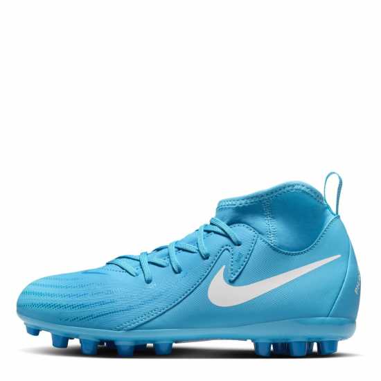 Nike Phantom Luna Ii Academy Juniors Artificial Ground Football Boots Синьо/Бяло Детски футболни бутонки