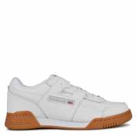 Reebok Workout Plus Trainers Low-Top Boys Wht/Crbn/Rd/Ryl Детски маратонки