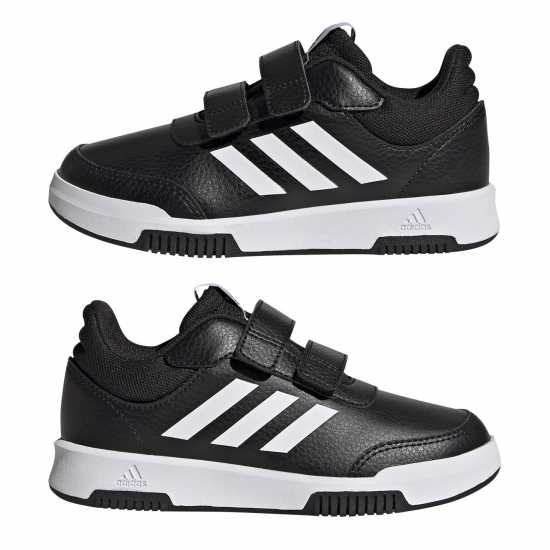 Adidas Юношески Обувки Tensaur Hook And Loop Shoes Juniors Черно/Бяло 