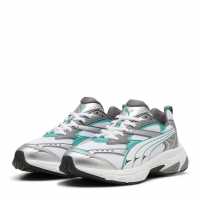 Puma Morphic Low-Top Trainers Unisex Kids Зелено/Бяло 