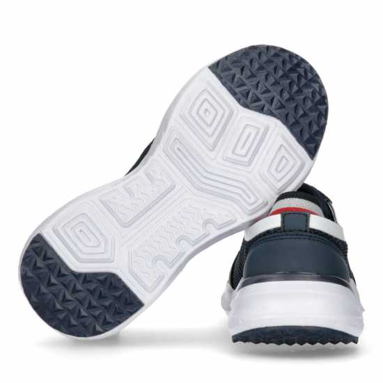 Tommy Hilfiger Tommy Stripe Low Cut Jn42 Син 800 Детски високи кецове