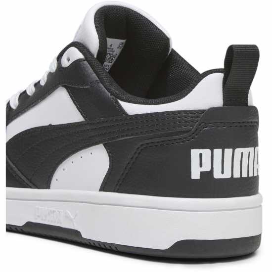 Puma Rebound V6 Lo Jr Бяло/Черно Детски маратонки