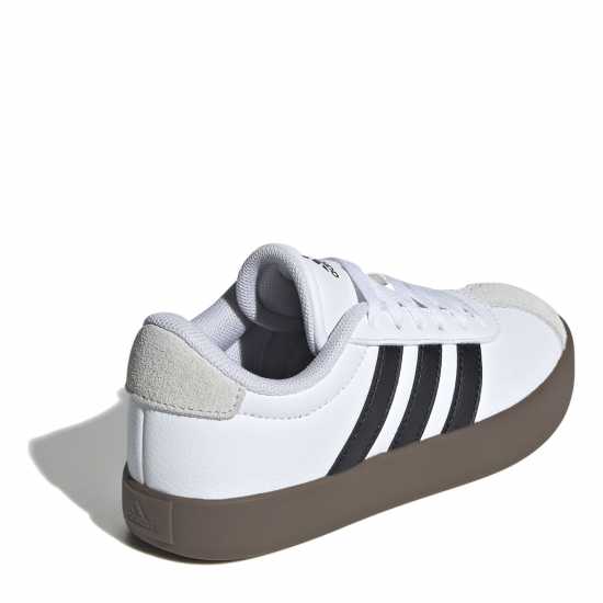 Adidas Юношески Обувки Vl Court 3.0 Shoes Junior Boys Бяло/Гума Детски маратонки