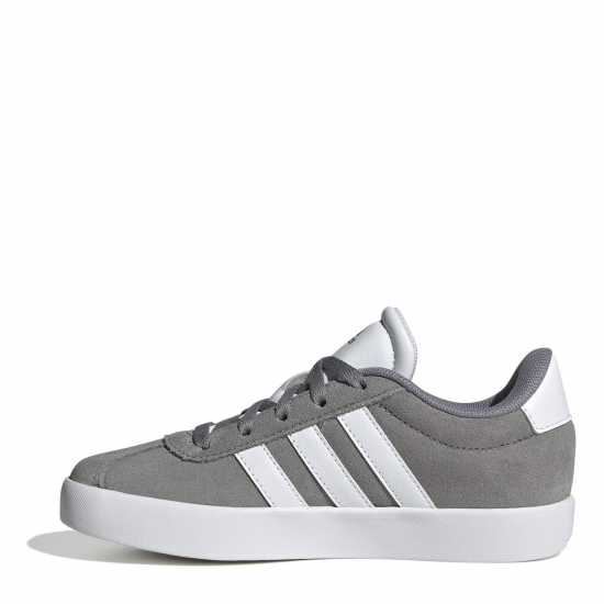 Adidas Юношески Обувки Vl Court 3.0 Shoes Junior Boys Сиво/Бяло Детски маратонки