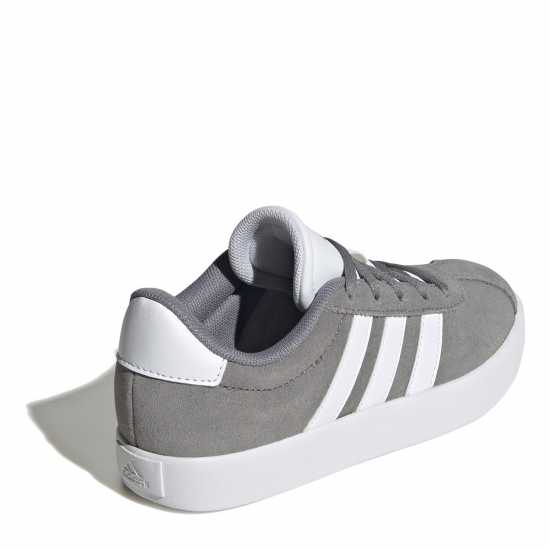 Adidas Юношески Обувки Vl Court 3.0 Shoes Junior Boys Сиво/Бяло Детски маратонки