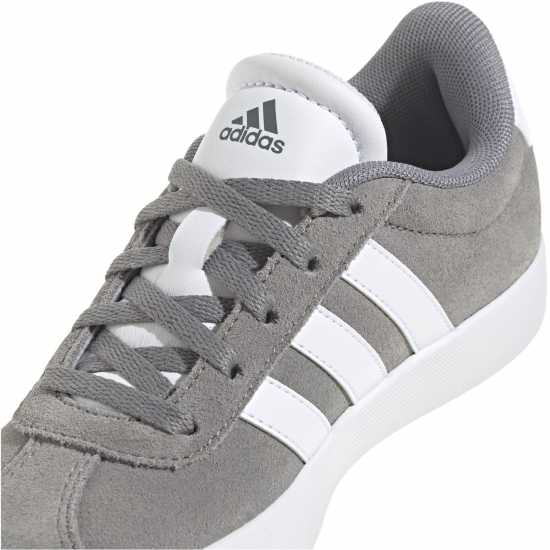 Adidas Юношески Обувки Vl Court 3.0 Shoes Junior Boys Сиво/Бяло Детски маратонки