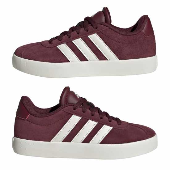 Adidas Юношески Обувки Vl Court 3.0 Shoes Junior Boys Бордово Детски маратонки