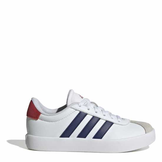 Adidas Юношески Обувки Vl Court 3.0 Shoes Junior Boys Бяло/Синьо/Червено Детски маратонки