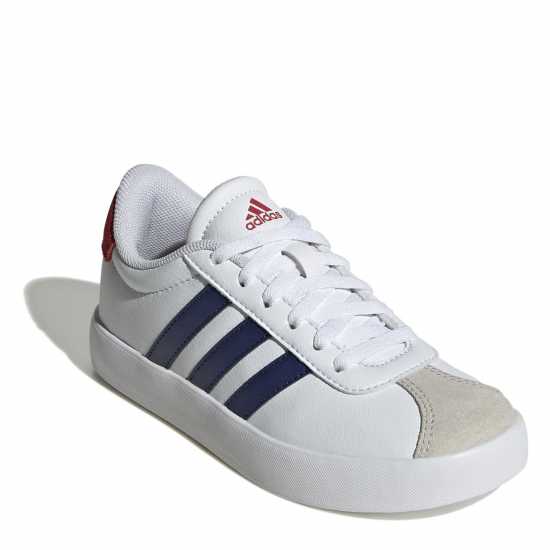 Adidas Юношески Обувки Vl Court 3.0 Shoes Junior Boys Бяло/Синьо/Червено Детски маратонки