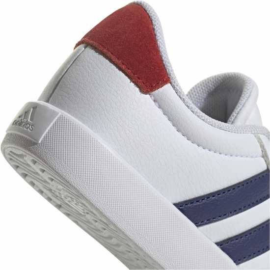 Adidas Юношески Обувки Vl Court 3.0 Shoes Junior Boys Бяло/Синьо/Червено Детски маратонки