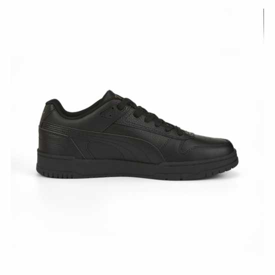 Puma Ниски Маратонки Rebound Game Low Trainers Junior Черно/Злато Детски маратонки