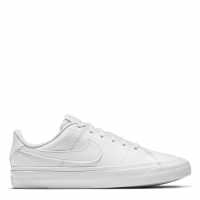 Nike Court Legacy Big Kids' Trainers Triple White Детски маратонки