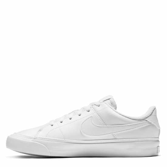 Nike Court Legacy Big Kids' Trainers Triple White Детски маратонки