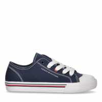 Tommy Hilfiger Tommy Low Cut Lace Jn43 Син 800 Детски високи кецове