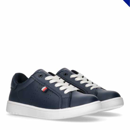 Tommy Hilfiger Tommy Low Cut Snkr Jn43 Син 800 Детски високи кецове