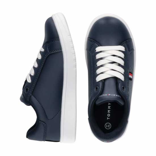 Tommy Hilfiger Tommy Low Cut Snkr Jn43 Син 800 Детски високи кецове