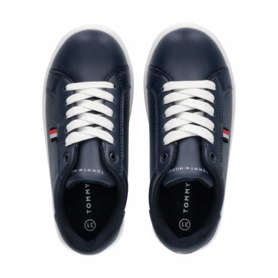 Tommy Hilfiger Tommy Low Cut Snkr Jn43 Син 800 Детски високи кецове