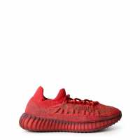 Yeezy 350 V2 Compact Trainers Junior Сланчево червено Детски маратонки