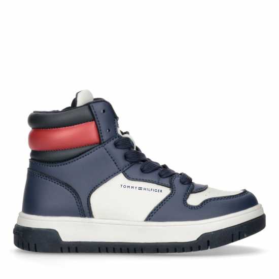 Tommy Hilfiger Tommy High Top Snkr Jn34  Детски високи кецове