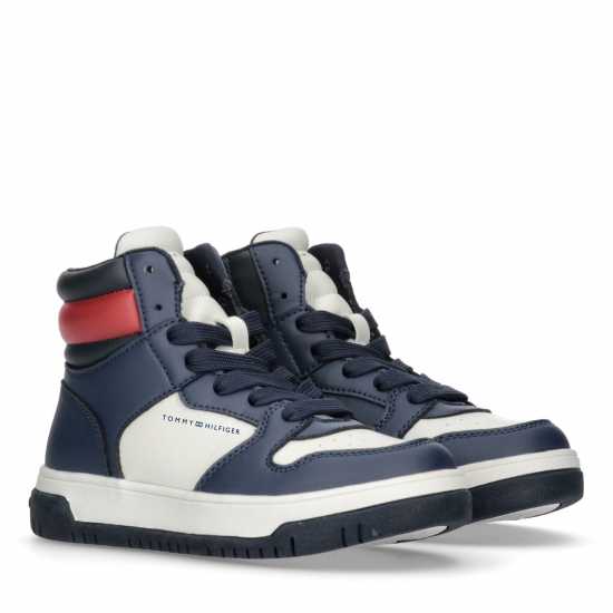 Tommy Hilfiger Tommy High Top Snkr Jn34  Детски високи кецове