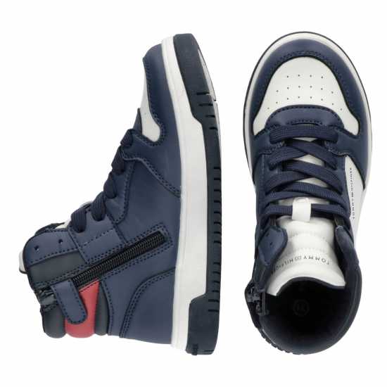 Tommy Hilfiger Tommy High Top Snkr Jn34  Детски високи кецове