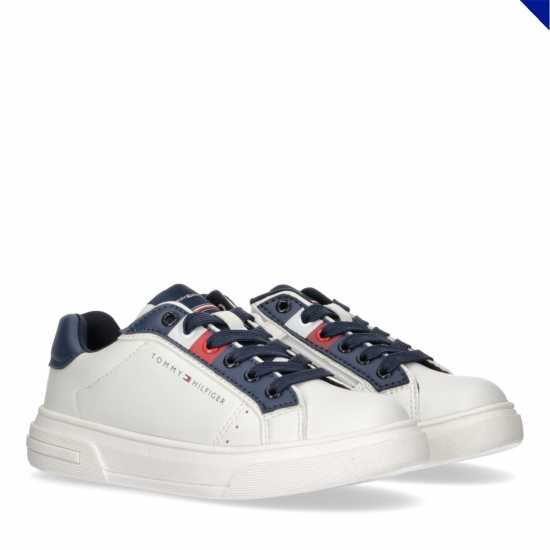 Tommy Hilfiger Tommy Low Lace Snkr Jn34  Детски високи кецове