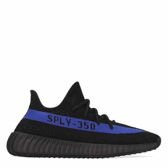 Yeezy Boost 350 V2 Sneakers Junior Core Black/Blue Детски маратонки