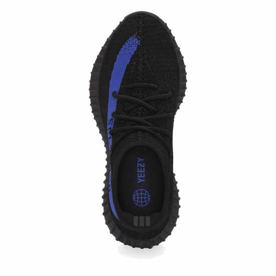 Yeezy Boost 350 V2 Sneakers Junior Core Black/Blue Детски маратонки