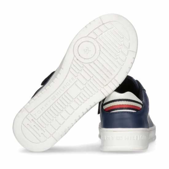 Tommy Hilfiger Stripe Heel Chunky Trainers Boys  Детски високи кецове