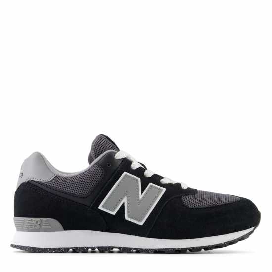 New Balance 574 Trainers Черно/Сиво 