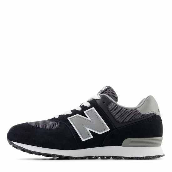 New Balance 574 Trainers Черно/Сиво 